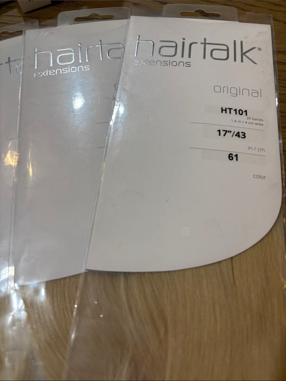 Blonde hair talk extensions